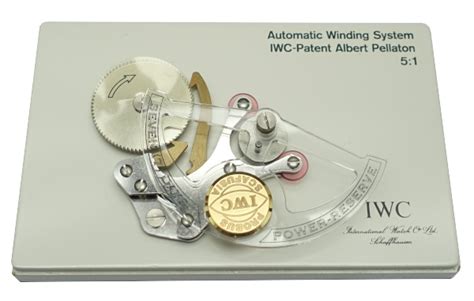 iwc pellaton winding system|pellaton rotor rotation.